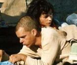 Juliette Binoche et Denis Lavant dans Les Amant du Pont-Neuf
