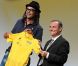 Yannick Noah fait le Coq sur le tracé de la Grande Boucle bientôt centenaire