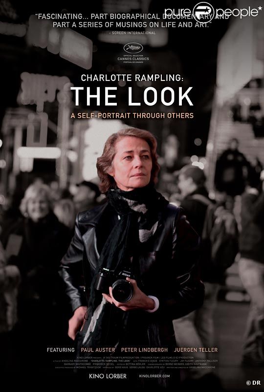 L'affiche de The Look, sur et avec Charlotte Rampling