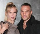 Lorie et Philippe Bas lors de la soirée Escada à Paris, le 20 octobre 2011