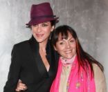 Hermine de Clermont Tonerre et Jovanka Sopalovic lors de la soirée Escada à Paris, le 20 octobre 2011