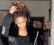 Rihanna à la sortie de son hôtel parisien le 20 octobre, se rend à Paris Bercy pour son Loud Tour