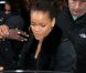 Rihanna à la sortie de son hôtel parisien le 20 octobre, se rend à Paris Bercy pour son Loud Tour