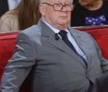 Philippe Bouvard lors de l'enregistrement de Vivement dimanche à Paris (diffusion le 23 octobre 2011)