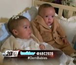 Mariah Carey dévoile ses jumeaux Moroccan et Monroe à Barbara walters pour l\'émission 20/20 sur ABC, le 21 octobre 2011.