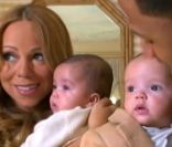 Mariah Carey et Nick Cannon dans l'émisison  20/20  de Barbara Walters sur ABC, le 21 octbore 2011.