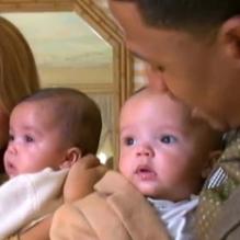 Mariah Carey et Nick Cannon dans l'émisison <em>20/20</em> de Barbara Walters sur ABC, le 21 octbore 2011.