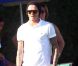 David Beckham lors d'un match de foot disputé par son aîné Brooklyn à Long Beach à Los Angeles le 22 octobre 2011
