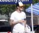 David Beckham, supporter attentif de son fils Cruz lors d'un match de football le 15 octobre 2011 à Los Angeles