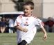 Cruz Beckham lors d'un match de football le 15 octobre 2011 à Los Angeles