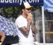 David Beckham, supporter attentif de son fils Cruz lors d'un match de football le 15 octobre 2011 à Los Angeles