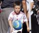 Cruz Beckham, lors d'un match de football le 15 octobre 2011 à Los Angeles