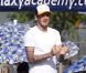 David Beckham, supporter attentif de son fils Cruz lors d'un match de football le 15 octobre 2011 à Los Angeles