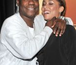 Tracy Morgan et Tanishia lors de l'avant-première du Casse de Central Park, à New York le 24 octobre 2011
