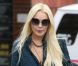 Lindsay Lohan à Los Angeles, le 18 octobre, au cours d'une séance de shopping.