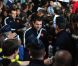 Une foule compact attendait Les rugbymen du XV de France à l'aéroport lors de leur retour de Nouvelle-Zélande à Paris le 26 octobre 2011