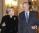 Le roi Albert II et la reine Paola de Belgique donnaient un concert et une réception en l'honneur des bénévoles belges, mercredi 26 octobre 2011 au palais, à Bruxelles.
