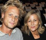 Arnaud Lemaire et Claire Chazal en octobre 2011 à Paris