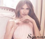 Bianca Balti pose pour le parfum Signorina de Salvatore Ferragamo.<br />