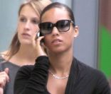 Alicia Keys très sérieuse à New York le 11 octobre 2011