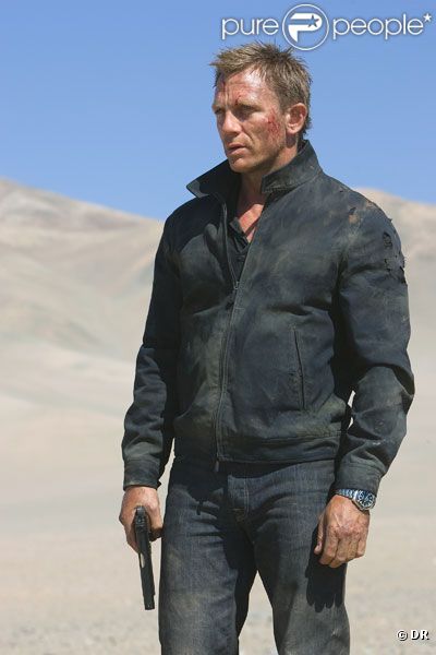 Daniel Craig dans Quantum of Solace.