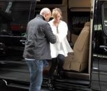 Beyoncé, radieuse dans les rues de New York le 3 novembre 2011