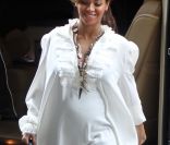 Beyoncé, radieuse dans les rues de New York le 3 novembre 2011