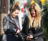 Kirstie Alley et sa fille Lillie Price complices à Los Angeles, le 4 novembre 2011
