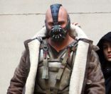 Tom Hardy, sur le tournage de The Dark Knight Rises, à New York le 5 novembre 2011