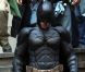 Christian Bale en costume de Batman, sur le tournage de The Dark Knight Rises, à New York le 5 novembre 2011