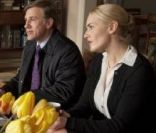 John C. Reilly, Jodie Foster, Christoph Waltz et Kate Winslet dans Carnage de Roman Polanski.