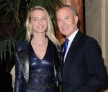 Sarah Marshall et Jean-Claude Jitrois au Théâtre du Châtelet, lors du 19e Gala de l\'Espoir. 7 novembre 2011