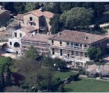 La somptueuse propriété à Miraval des Brandgelina en plein travaux de rénovation en février 2011, le couple a maintenant acquis l'endroit.