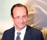 François Hollande à l'avant-première de L'Ordre et la morale, à Paris, le 8 novembre 2011.