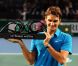 ROGER FEDERER, JO WILFRIED TSONGA - FINALE DE L'OPEN DE PARIS BNP PARIBAS MASTERS 2011  remportée par le roi Roger 