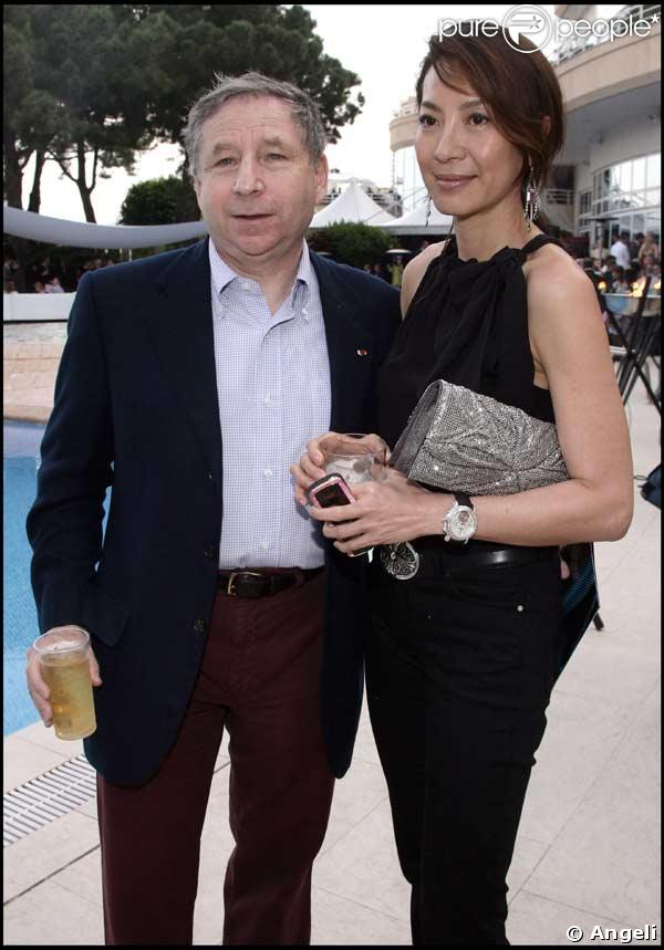 Jean Todt et Michelle Yeoh