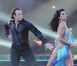 Philippe Candeloro et sa partenaire Candice en pleine danse !  