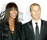 Naomi Campbell et Vladislav Doronin au gala de charité organisé par l'Unesco, à Duesseldorf, Allemagne, le 19 novembre 2011.