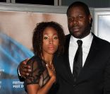 Nicole Beharie et Steve McQueen lors de l'avant-première de Shame, au cinéma MK2 Bibliothèque, le 22 novembre 2011.