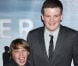 Ryan Lee et Riley Griffiths au lancement du DVD de Super 8 à Beverly Hills le 22 novembre 2011