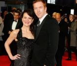 Damian Lewis et Helen McCroy à l'avant-première de Hugo Cabret, le 28 novembre 2011 à Londres.