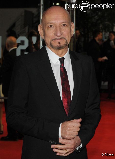 Ben Kingsley à l'avant-première de Hugo Cabret, le 28 novembre 2011 à Londres.