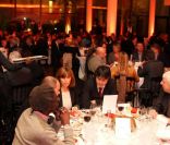 Dîner de charité pour Action contre la Faim, à l'hôtel Pullman à Paris, le 29 novembre 2011
