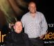 Philippe Pozzo di Borgo et Abdel Sellou lors de l'avant-première du film Intouchables le 18 octobre 2011 à Paris