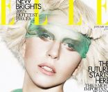 Lady Gaga, superbe sous l'objectif du photographe Matt Irwin pour la Une du magazine Elle UK. 
