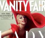 Lady Gaga en couverture du Vanity Fair de janvier 2012.