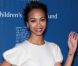 Zoe Saldana lors de la soirée Children's Defense Fund's 21st Annual Beat The Odds Awards à Beverly Hills, le 1er décembre 2011