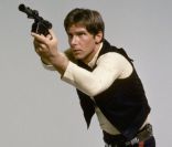 Harrison Ford dans Star Wars (1976).