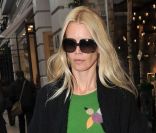 Claudia Schiffer à Londres, le 6 décembre 2011.