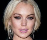 Lindsay Lohan le 2 octobre 2011 à Paris